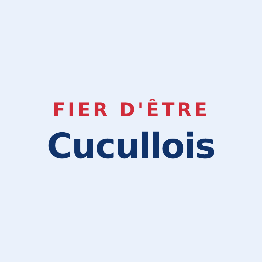 Sticker « Fier d'être Cucullois » — design pour Saint-Jean-de-Cuculles