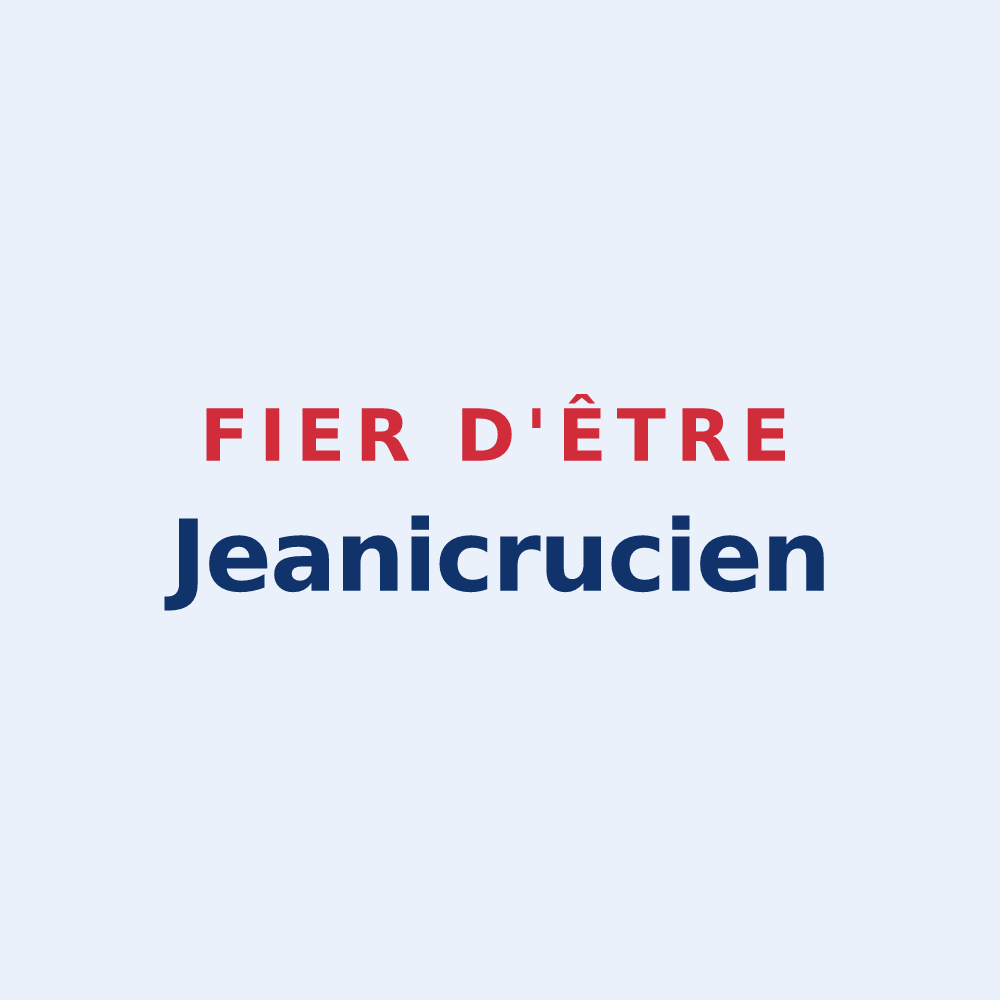 Sticker « Fier d'être Jeanicrucien » — design pour Saint-Jean-de-la-Croix