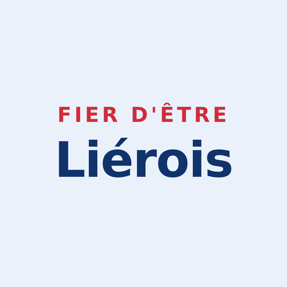 Sticker « Fier d'être Liérois » — design pour Saint-Jean-de-Lier