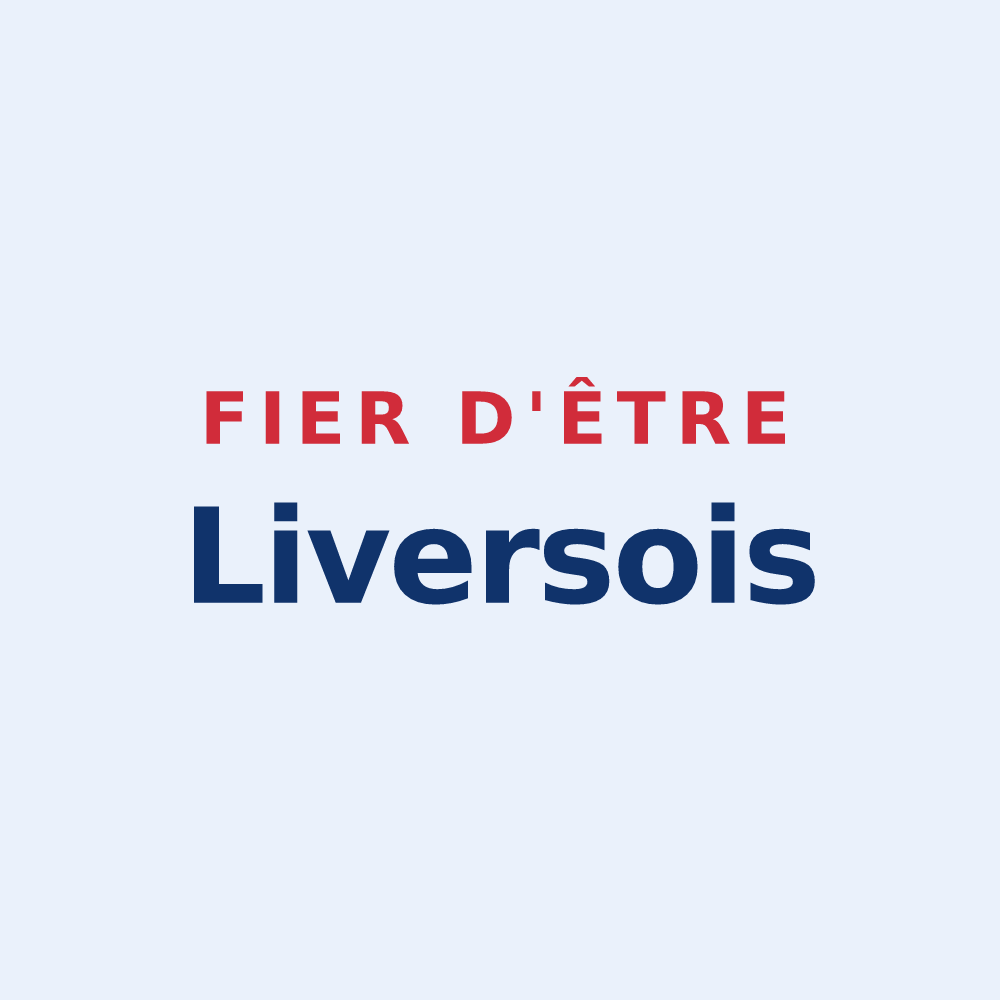 Sticker « Fier d'être Liversois » — design pour Saint-Jean-de-Liversay