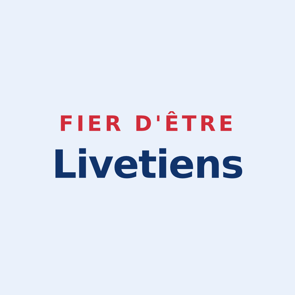 Sticker « Fier d'être Livetiens » — design pour Saint-Jean-de-Livet
