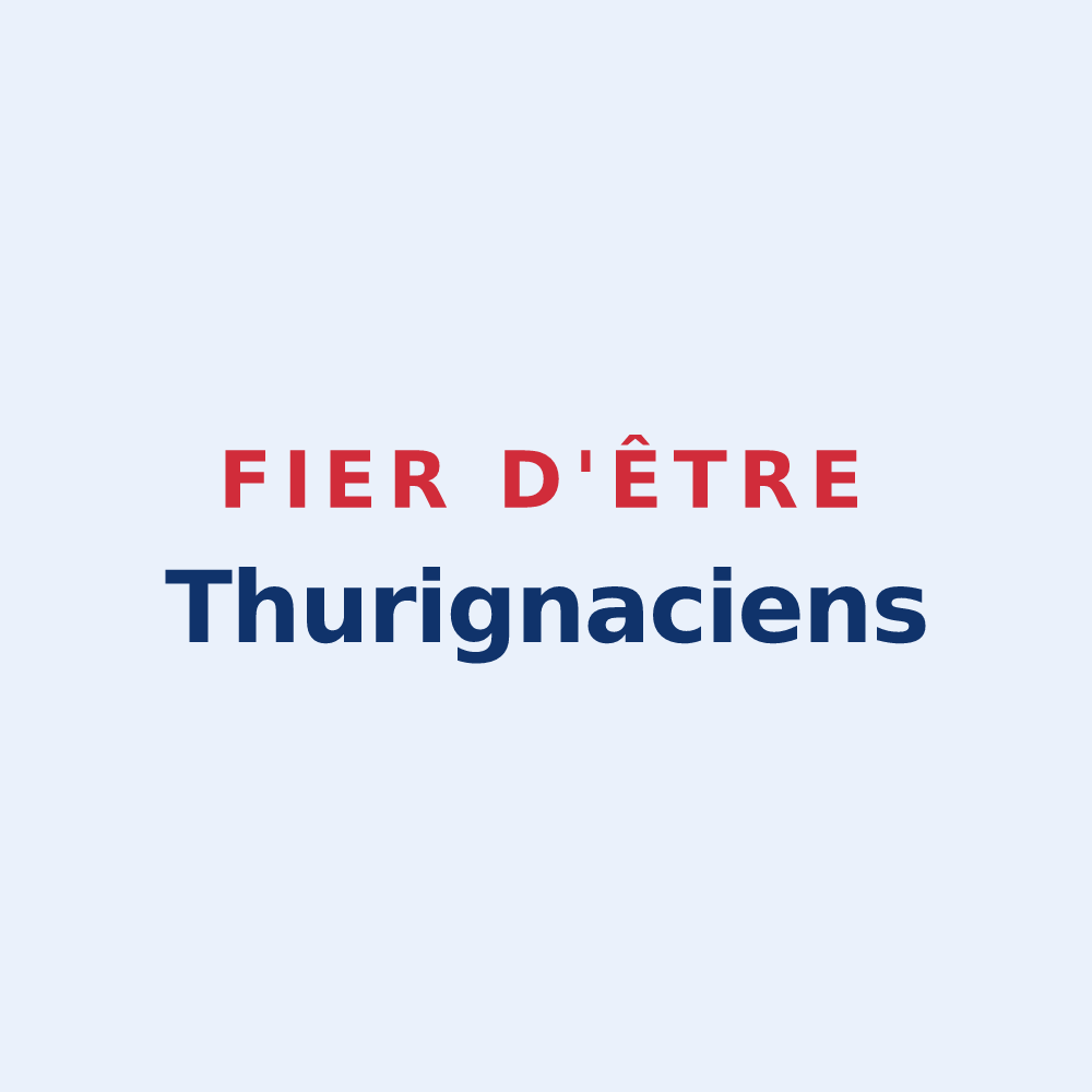 Sticker « Fier d'être Thurignaciens » — design pour Saint-Jean-de-Thurigneux