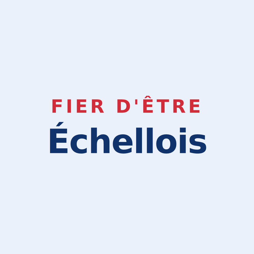 Sticker « Fier d'être Échellois » — design pour Saint-Jean-des-Échelles