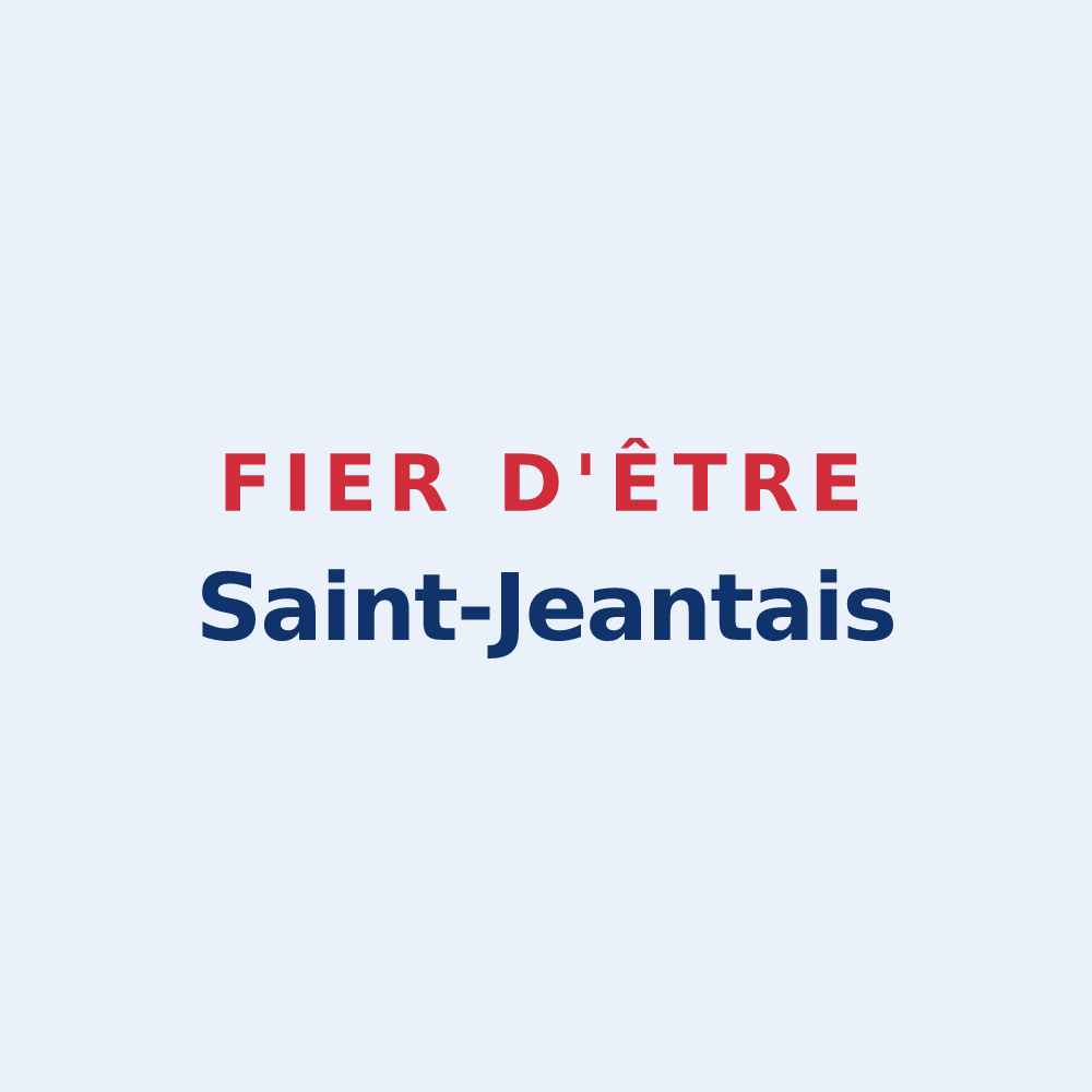 Sticker « Fier d'être Saint-Jeantais » — design pour Saint-Jean-du-Falga