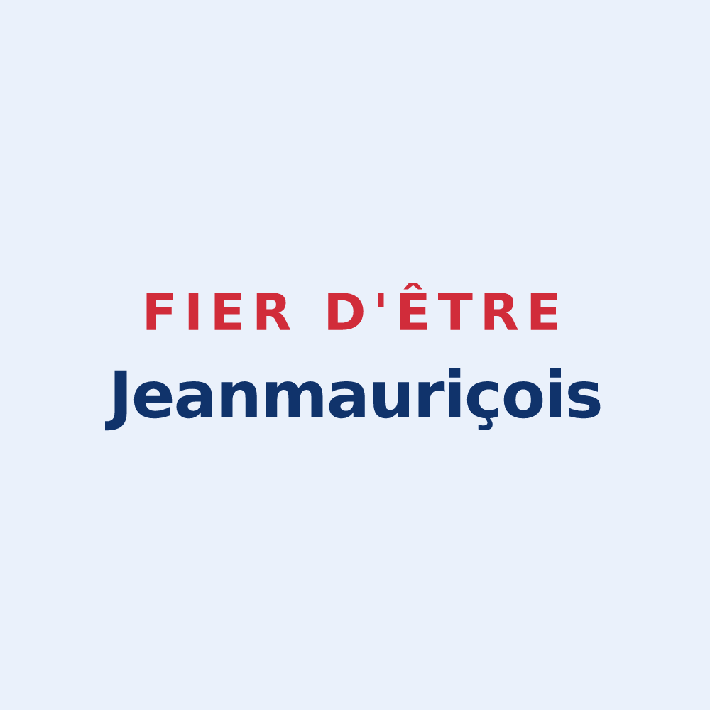 Sticker « Fier d'être Jeanmauriçois » — design pour Saint-Jean-Saint-Maurice-sur-Loire