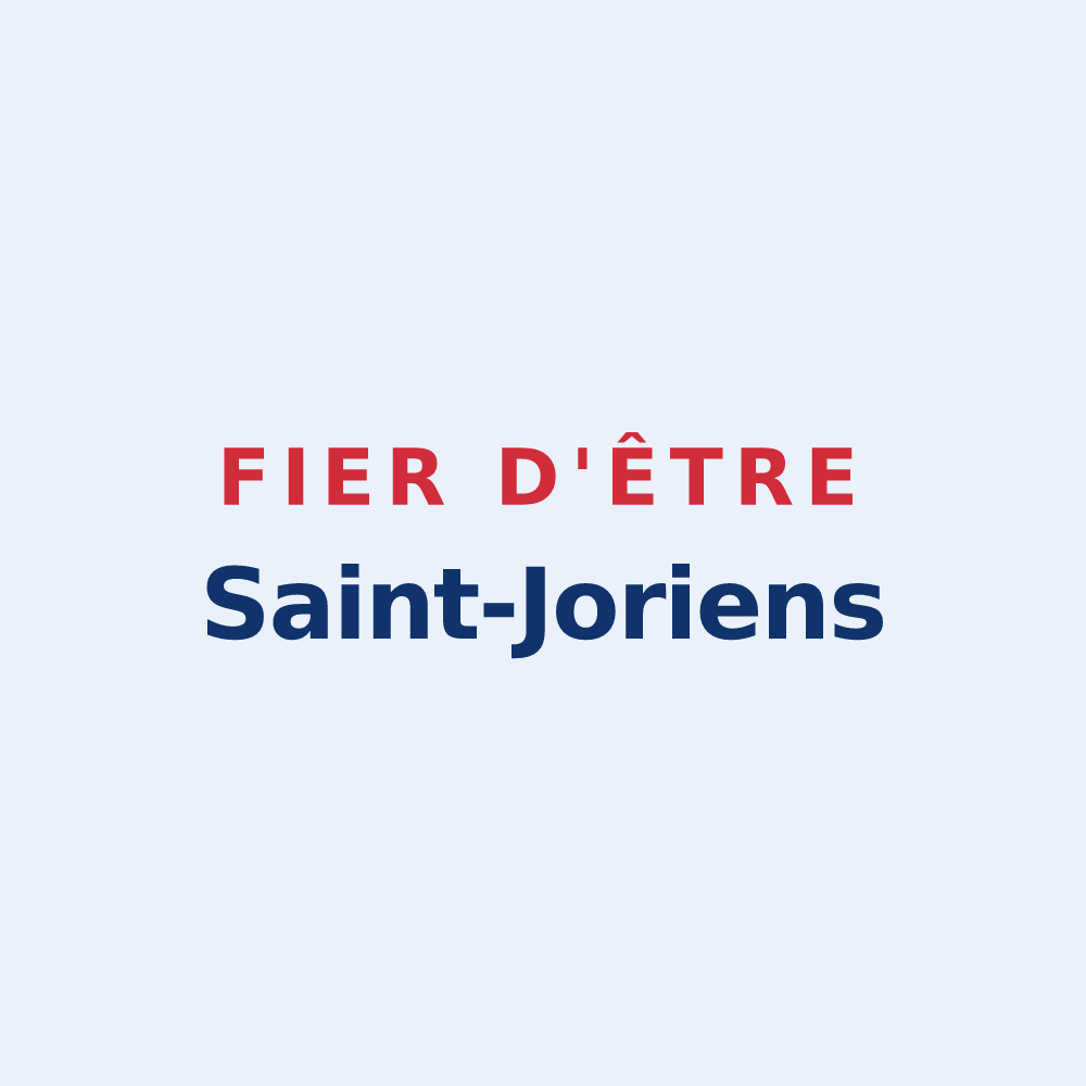 Sticker « Fier d'être Saint-Joriens » — design pour Saint-Jorioz