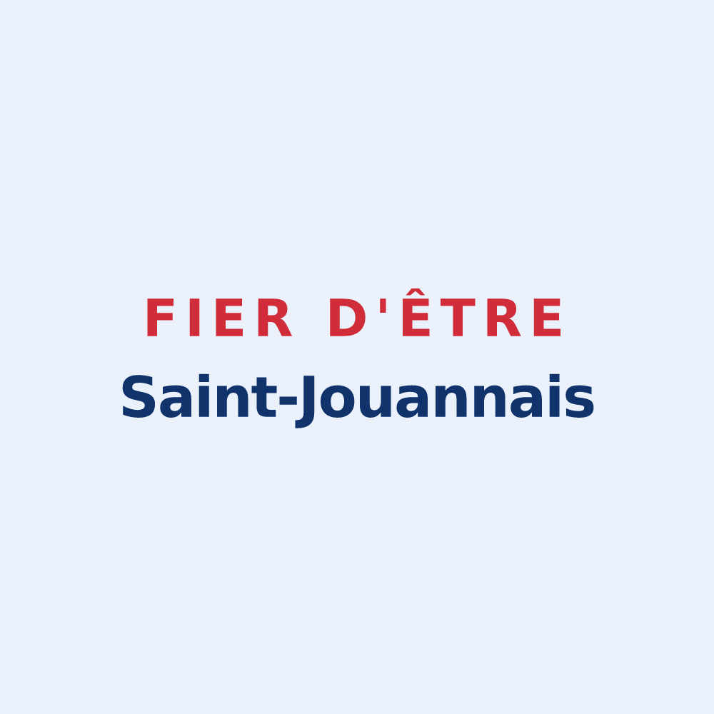 Sticker « Fier d'être Saint-Jouannais » — design pour Saint-Jouan-de-l'Isle