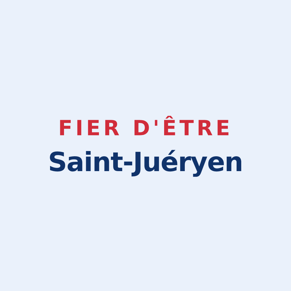 Sticker « Fier d'être Saint-Juéryen » — design pour Saint-Juéry