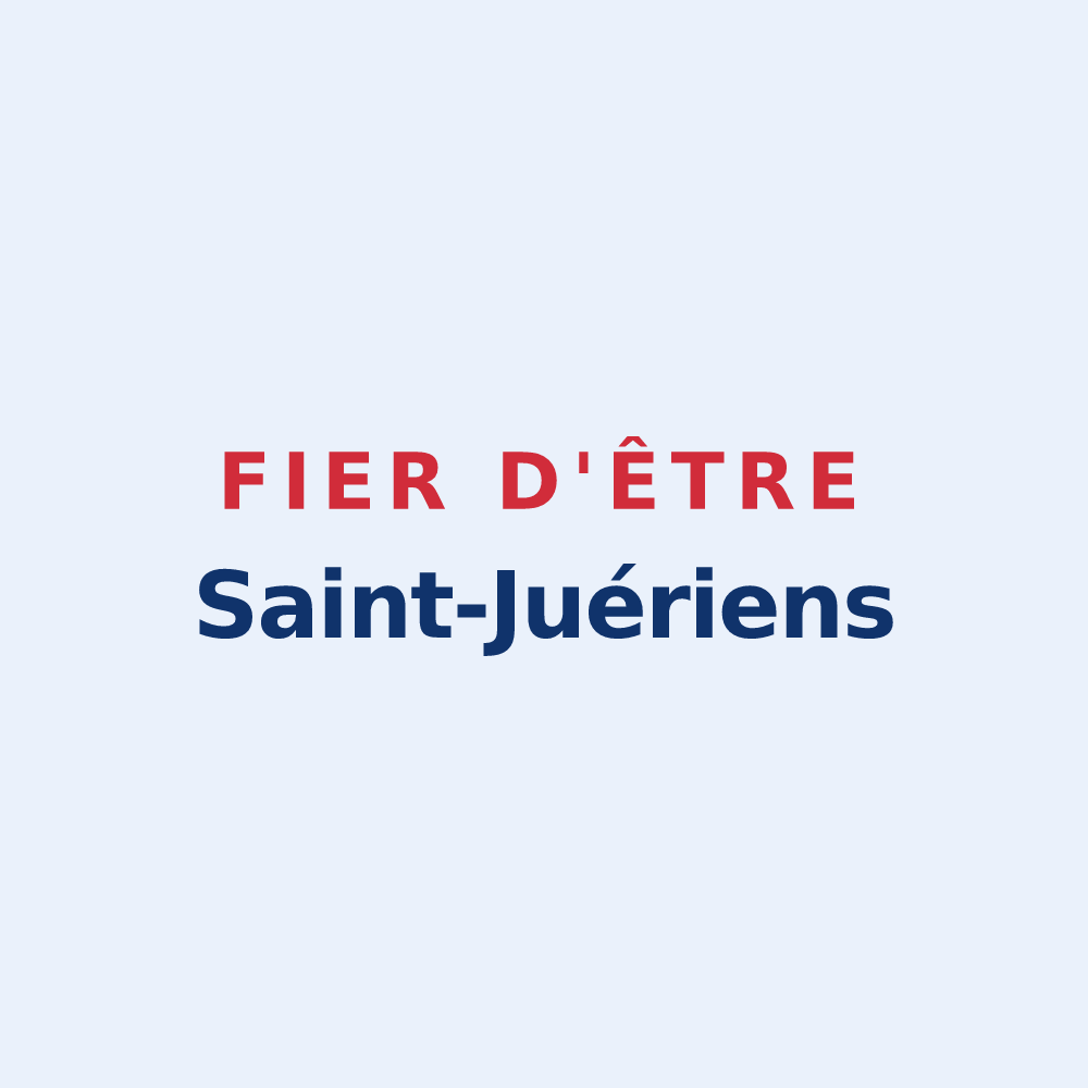 Sticker « Fier d'être Saint-Juériens » — design pour Saint-Juéry