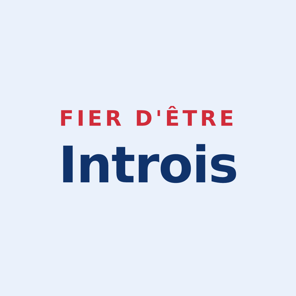 Sticker « Fier d'être Introis » — design pour Saint-Julien-d'Intres