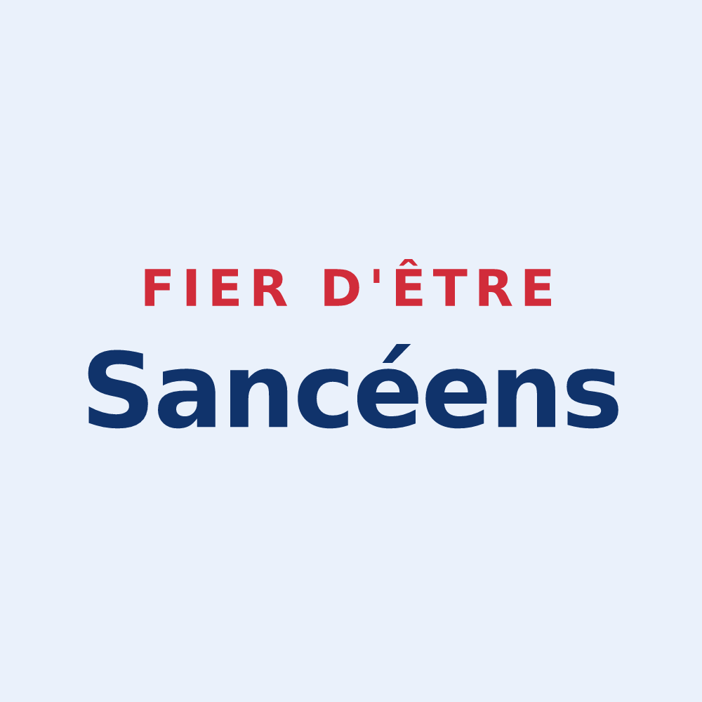 Sticker « Fier d'être Sancéens » — design pour Saint-Julien-les-Villas