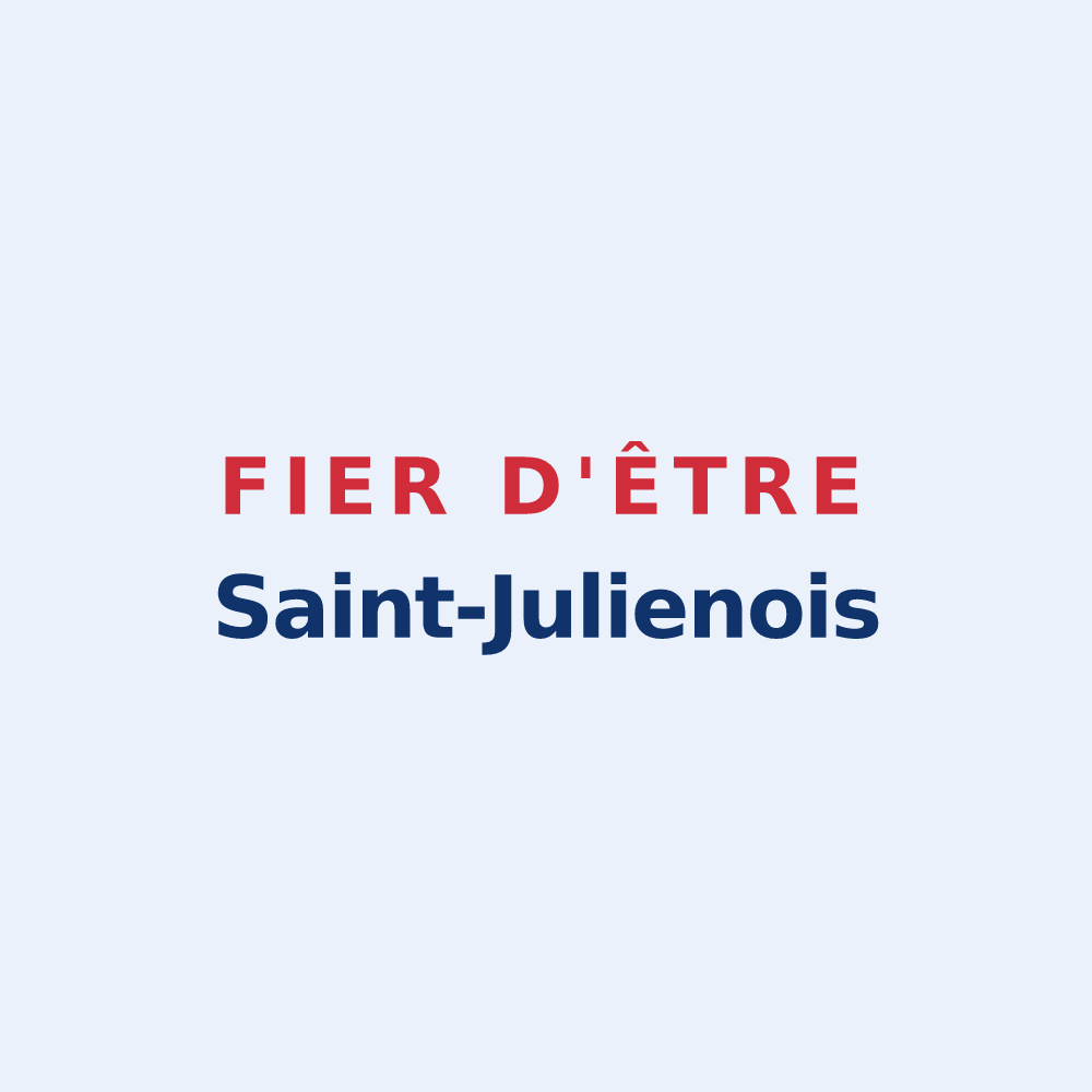 Sticker « Fier d'être Saint-Julienois » — design pour Saint-Julien-sur-Garonne
