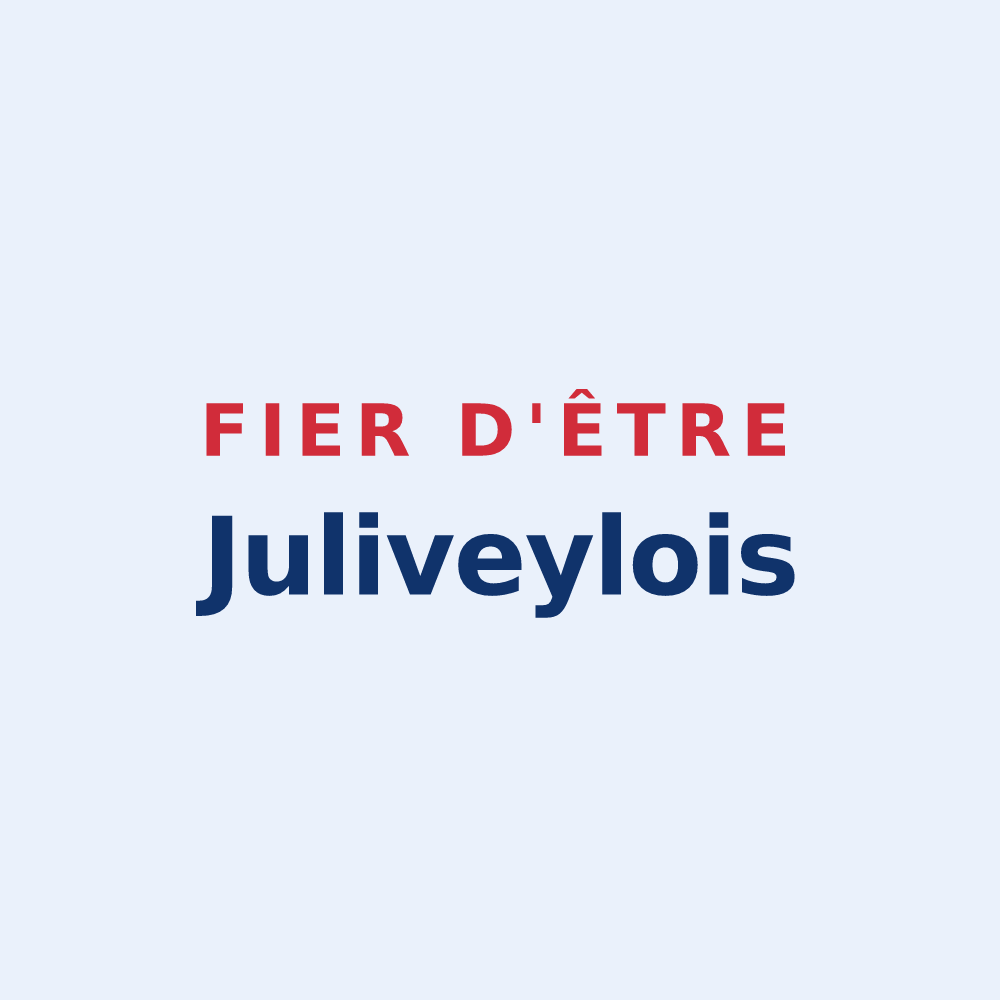 Sticker « Fier d'être Juliveylois » — design pour Saint-Julien-sur-Veyle