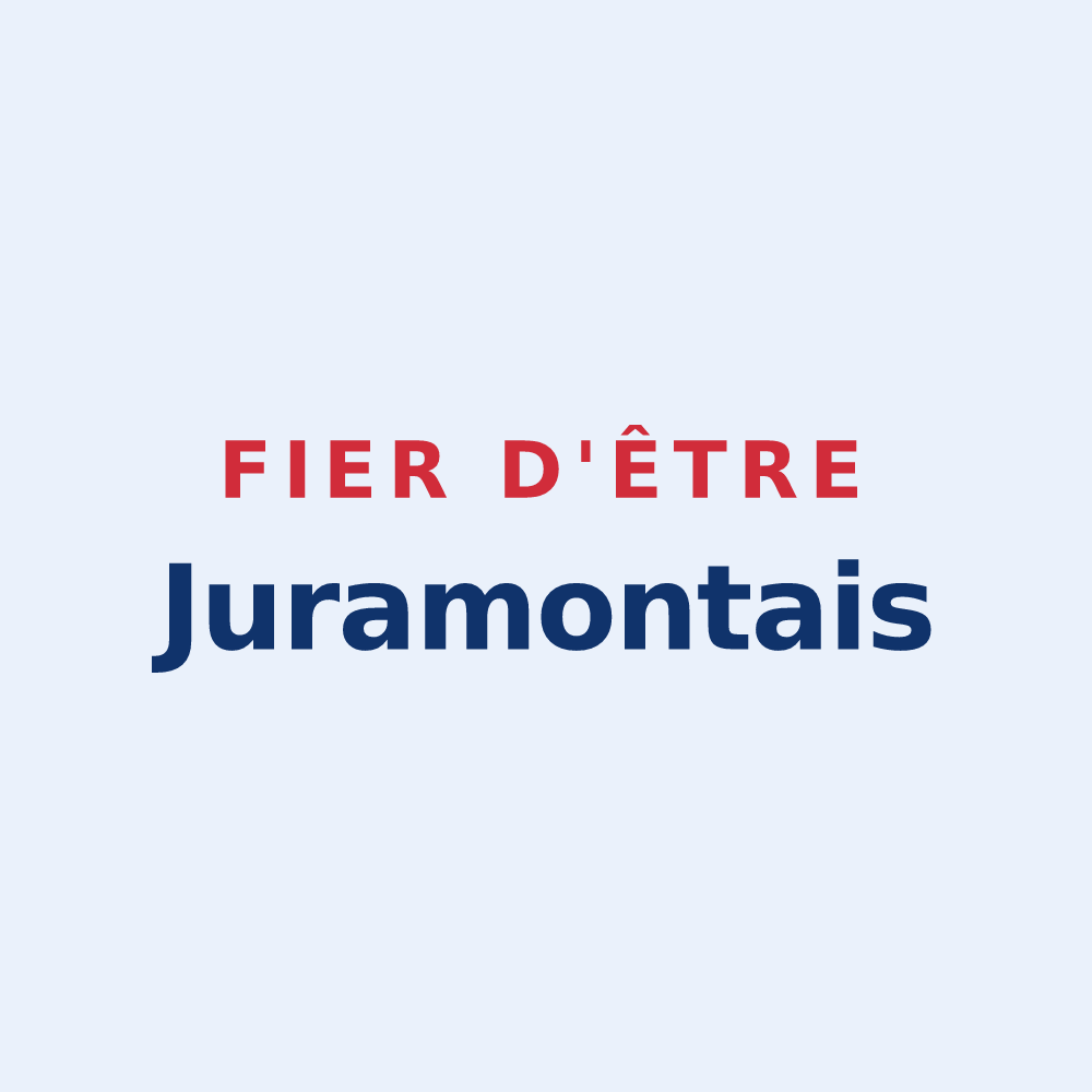 Sticker « Fier d'être Juramontais » — design pour Saint-Jure