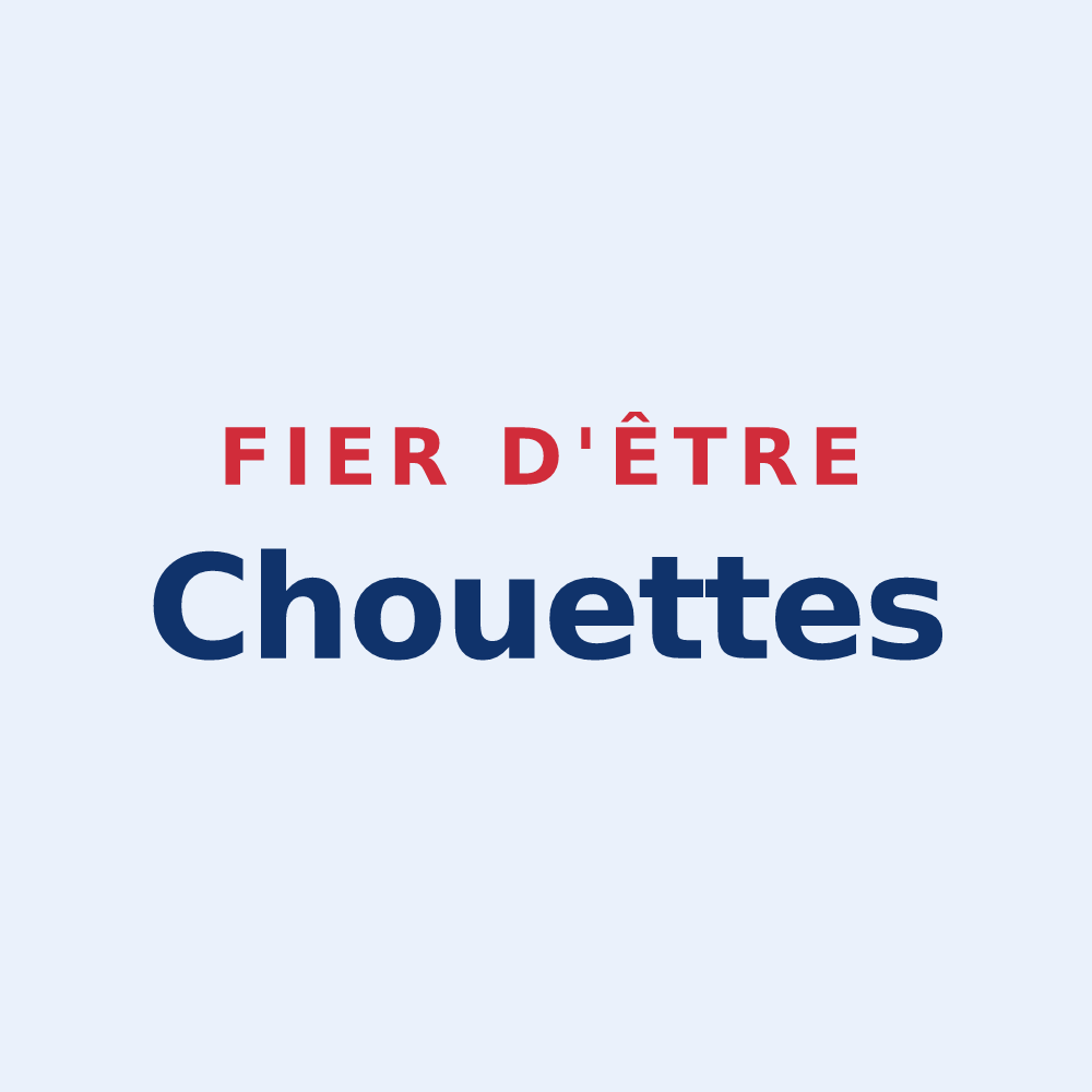 Sticker « Fier d'être Chouettes » — design pour Saint-Just-d'Avray