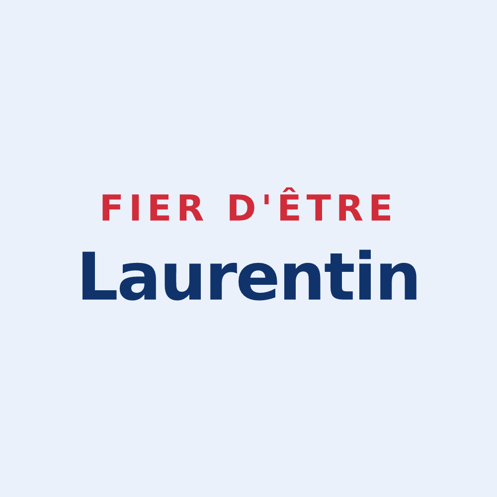 Sticker « Fier d'être Laurentin » — design pour Saint-Laurent