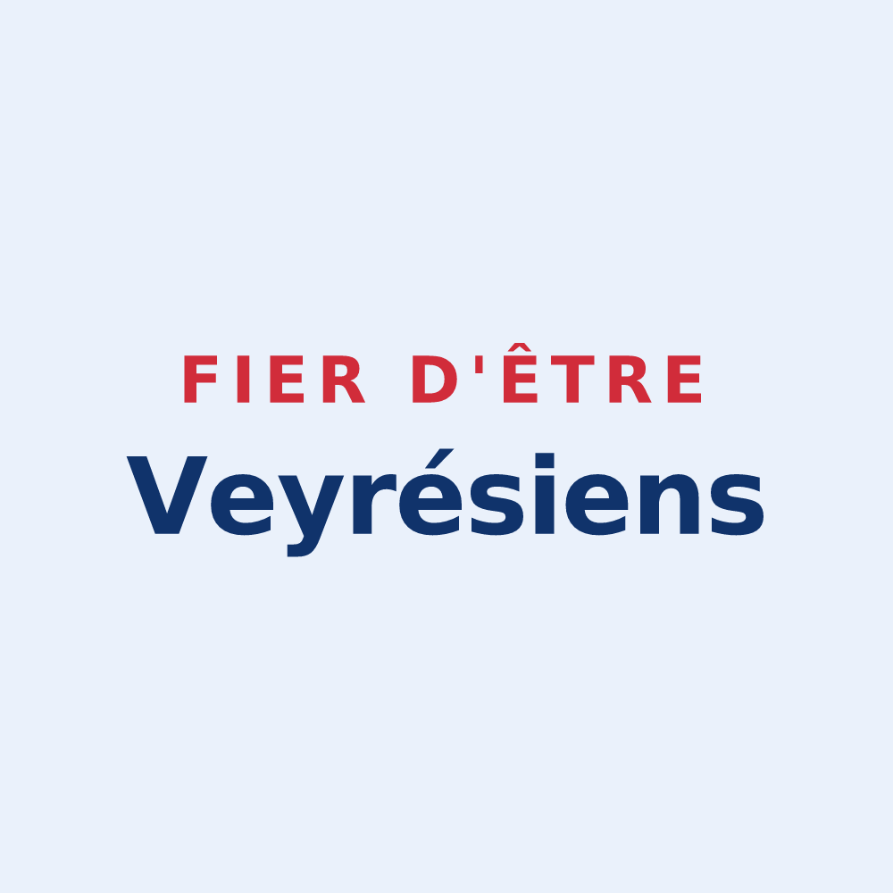 Sticker « Fier d'être Veyrésiens » — design pour Saint-Laurent-de-Veyrès
