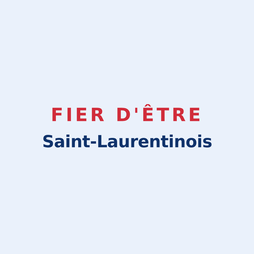 Sticker « Fier d'être Saint-Laurentinois » — design pour Saint-Laurent-en-Royans