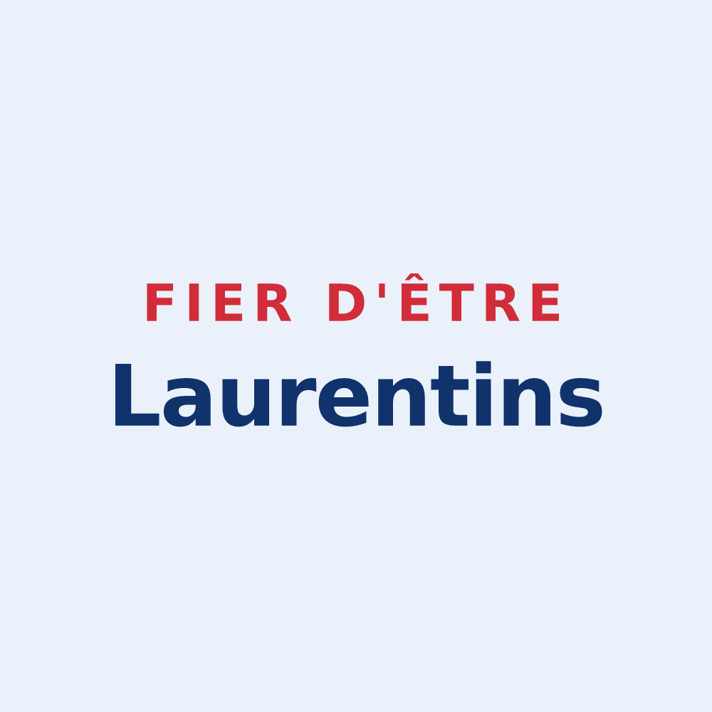 Sticker « Fier d'être Laurentins » — design pour Saint-Laurent-sur-Oust