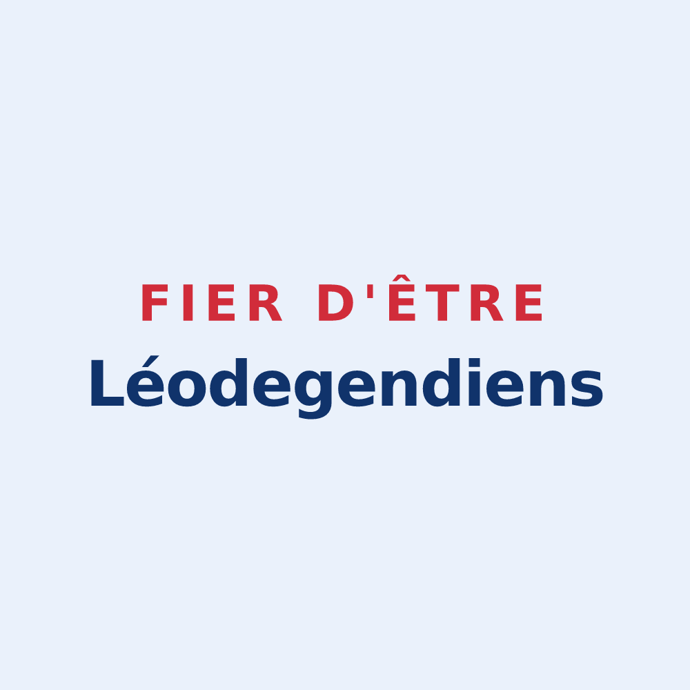 Sticker « Fier d'être Léodegendiens » — design pour Saint-Léger