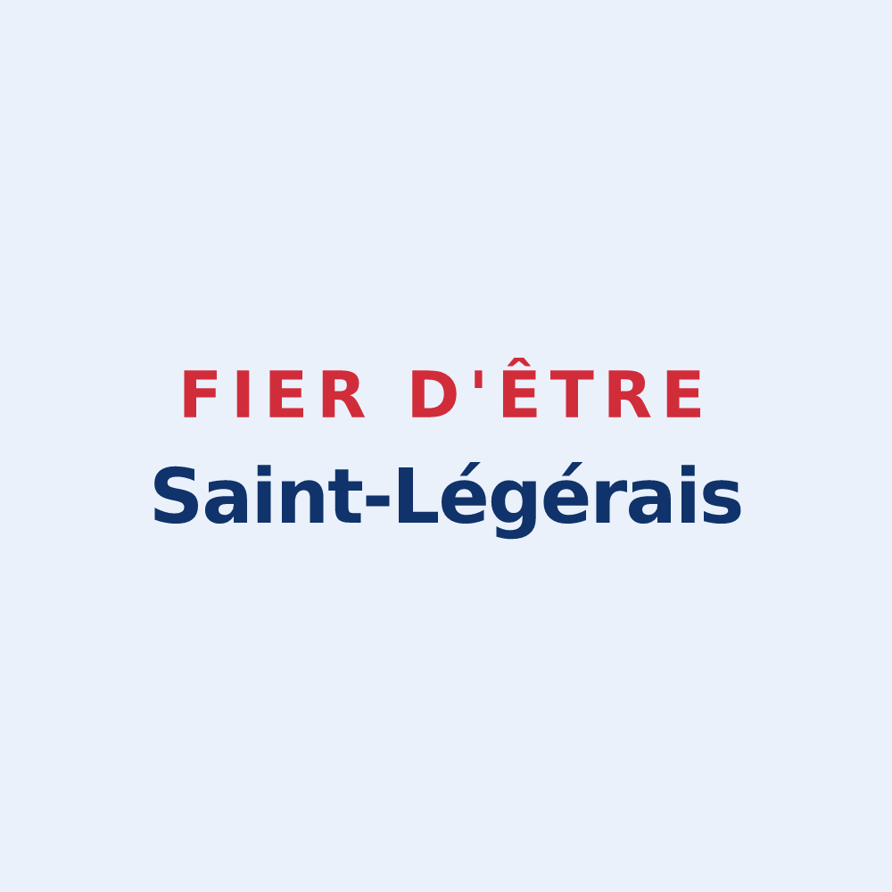 Sticker « Fier d'être Saint-Légérais » — design pour Saint-Léger-de-Peyre