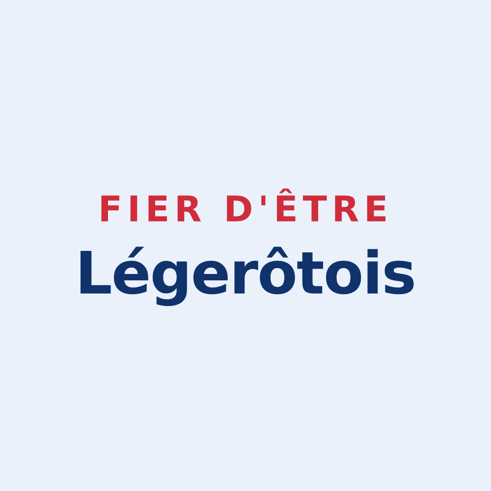Sticker « Fier d'être Légerôtois » — design pour Saint-Léger-de-Rôtes
