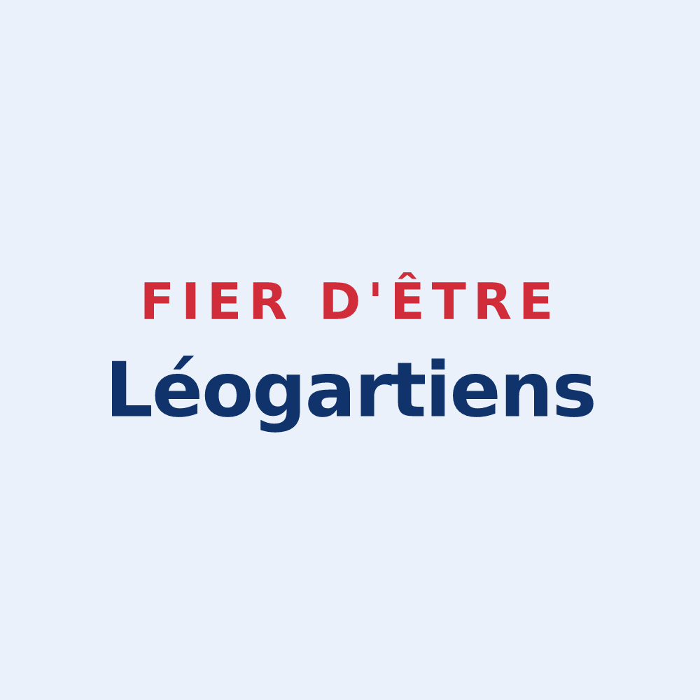 Sticker « Fier d'être Léogartiens » — design pour Saint-Léger-des-Vignes