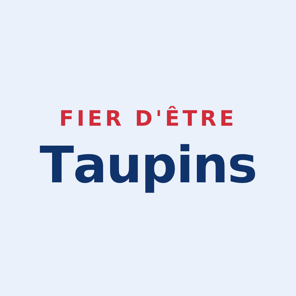 Sticker « Fier d'être Taupins » — design pour Saint-Léger-près-Troyes