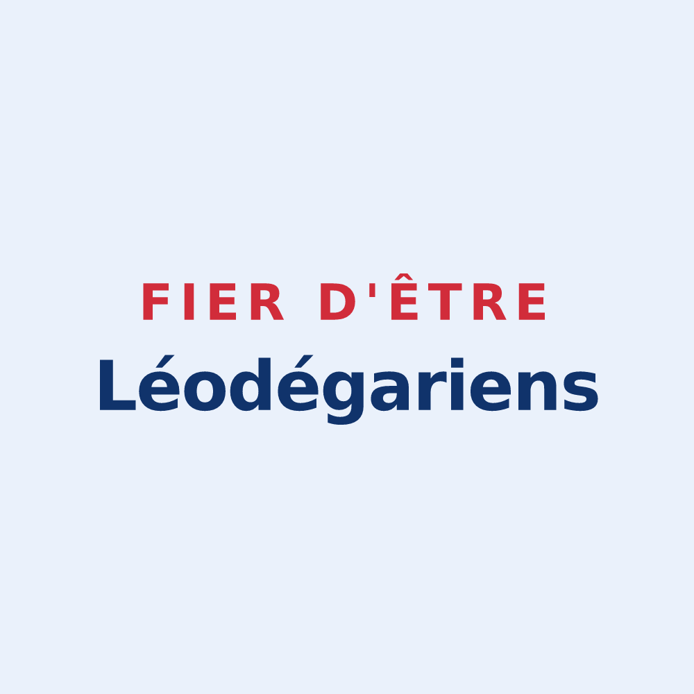 Sticker « Fier d'être Léodégariens » — design pour Saint-Léger-sous-Beuvray