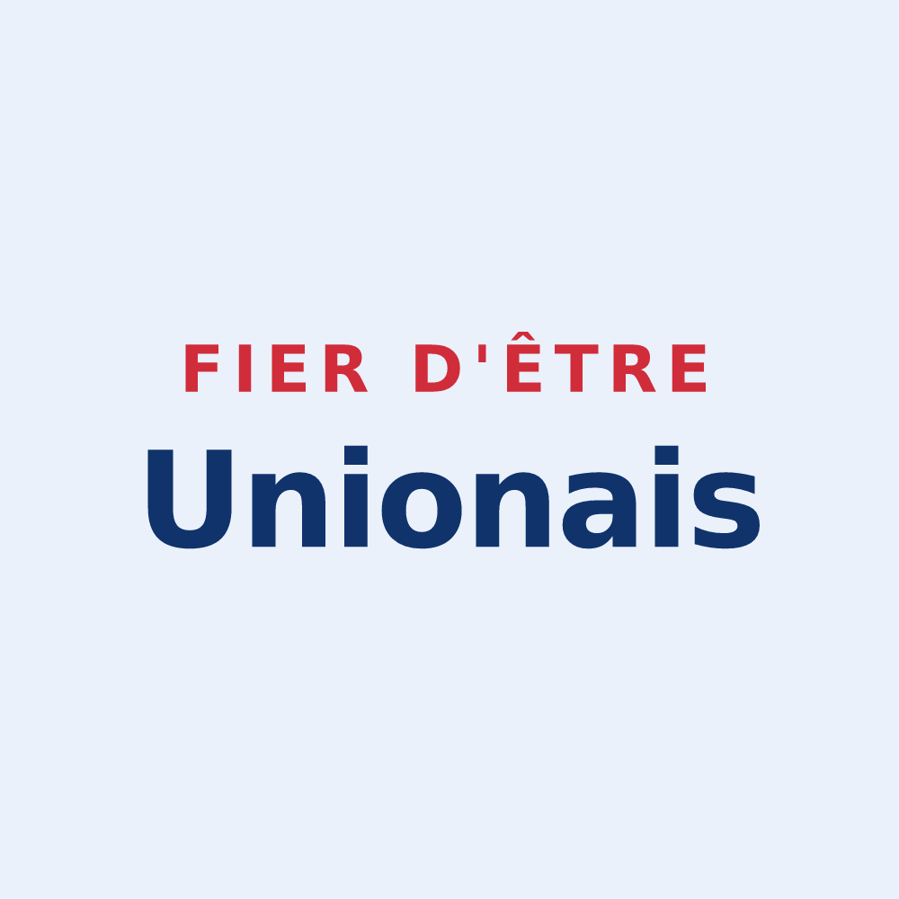 Sticker « Fier d'être Unionais » — design pour Saint-Léger-sur-Sarthe
