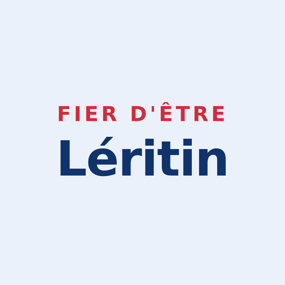 Sticker « Fier d'être Léritin » — design pour Saint-Léry