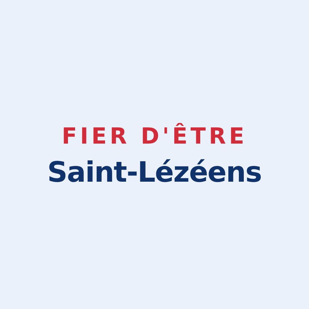 Sticker « Fier d'être Saint-Lézéens » — design pour Saint-Lézer