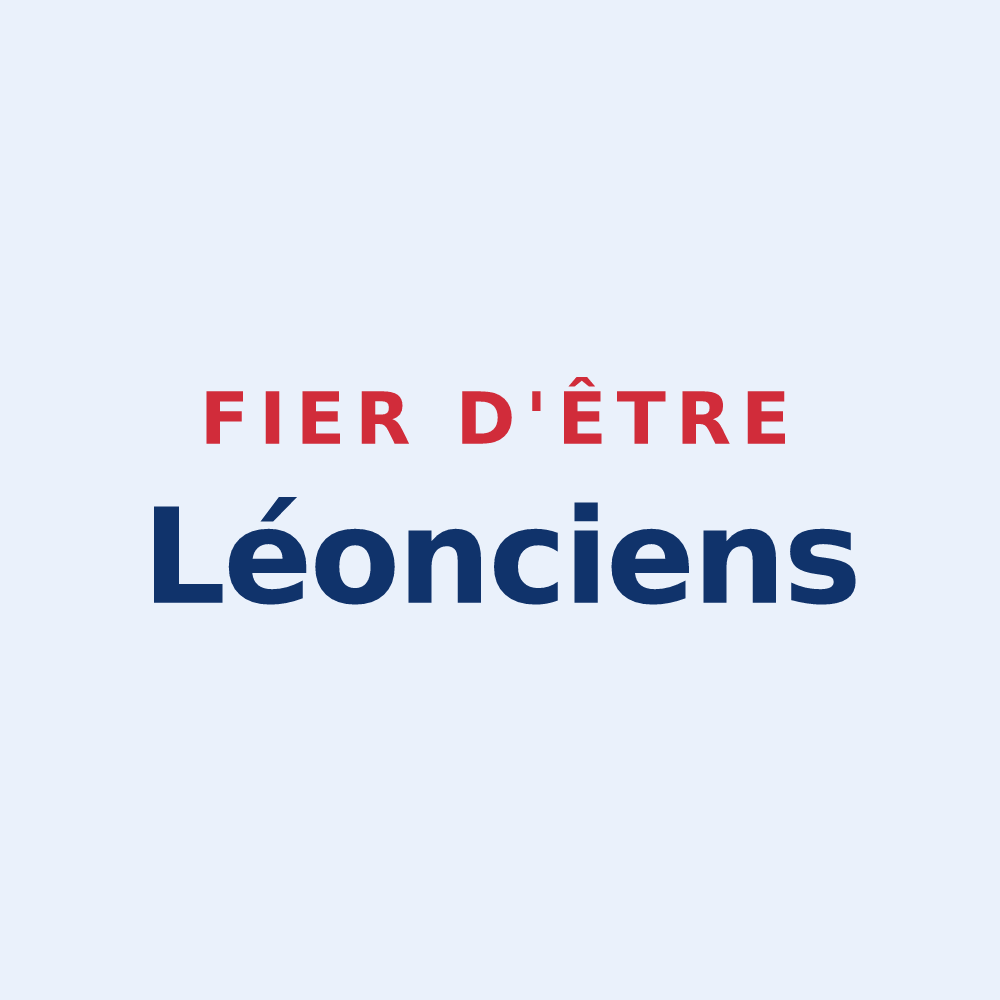 Sticker « Fier d'être Léonciens » — design pour Saint-Lieux-lès-Lavaur