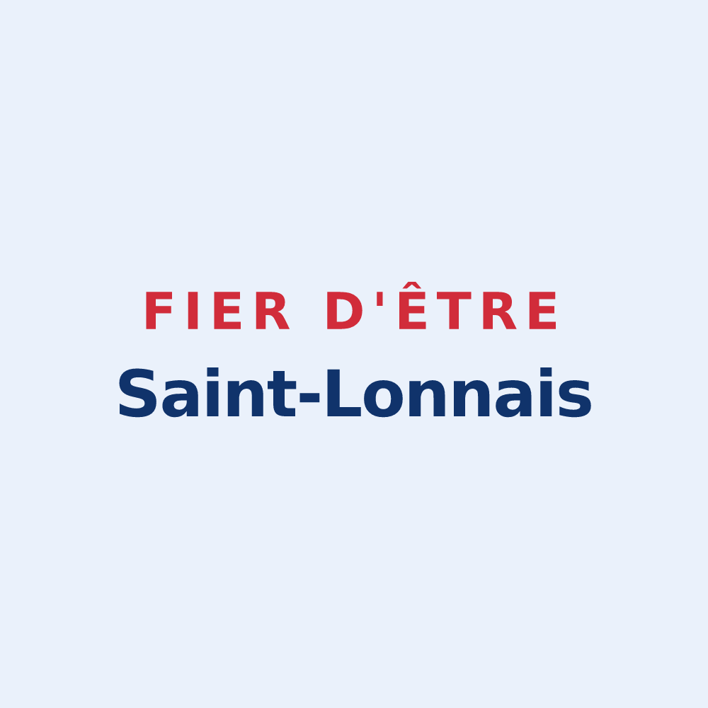Sticker « Fier d'être Saint-Lonnais » — design pour Saint-Lon-les-Mines
