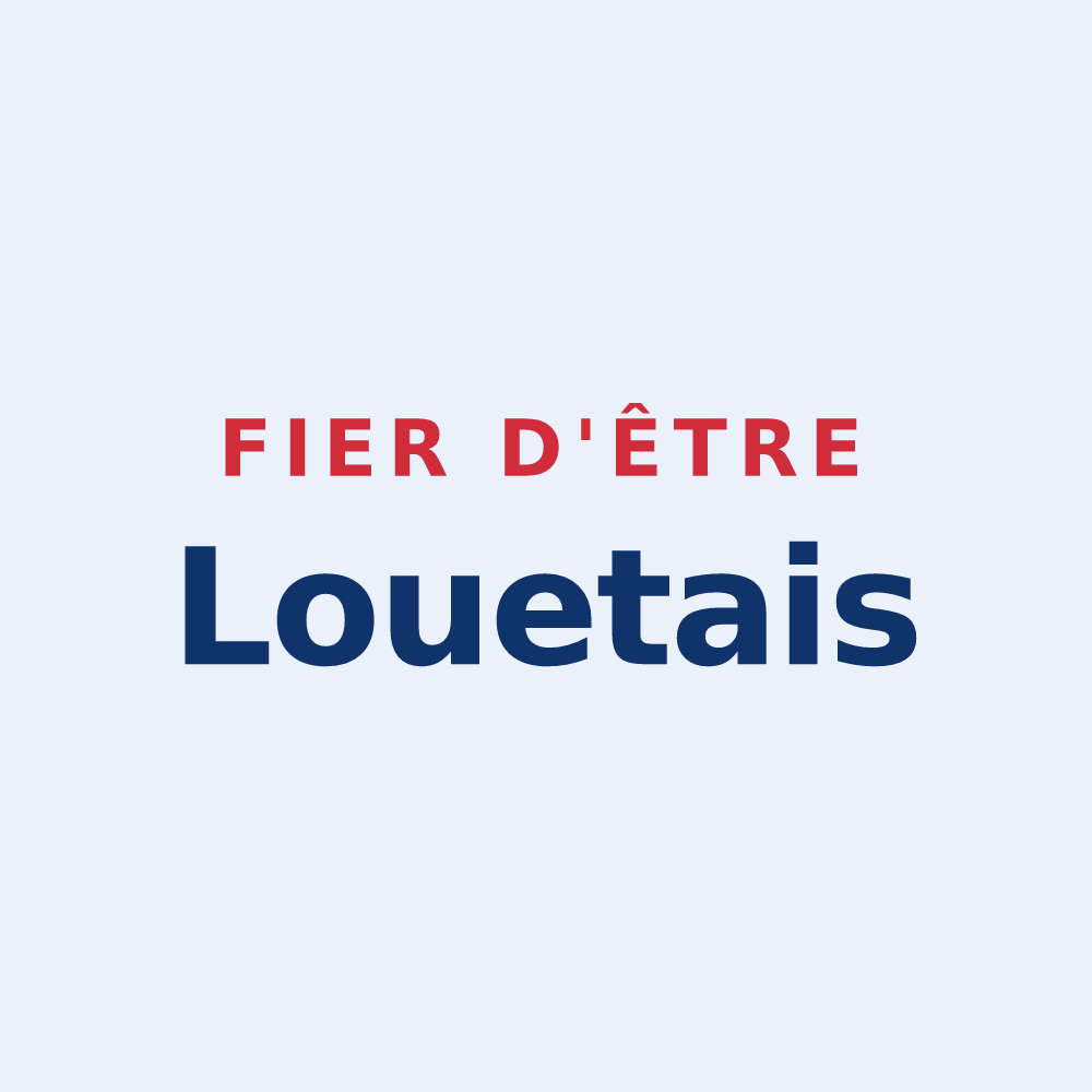 Sticker « Fier d'être Louetais » — design pour Saint-Louet-sur-Vire