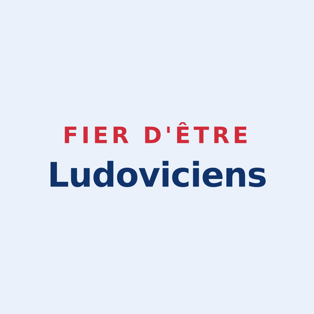 Sticker « Fier d'être Ludoviciens » — design pour Saint-Louis-lès-Bitche