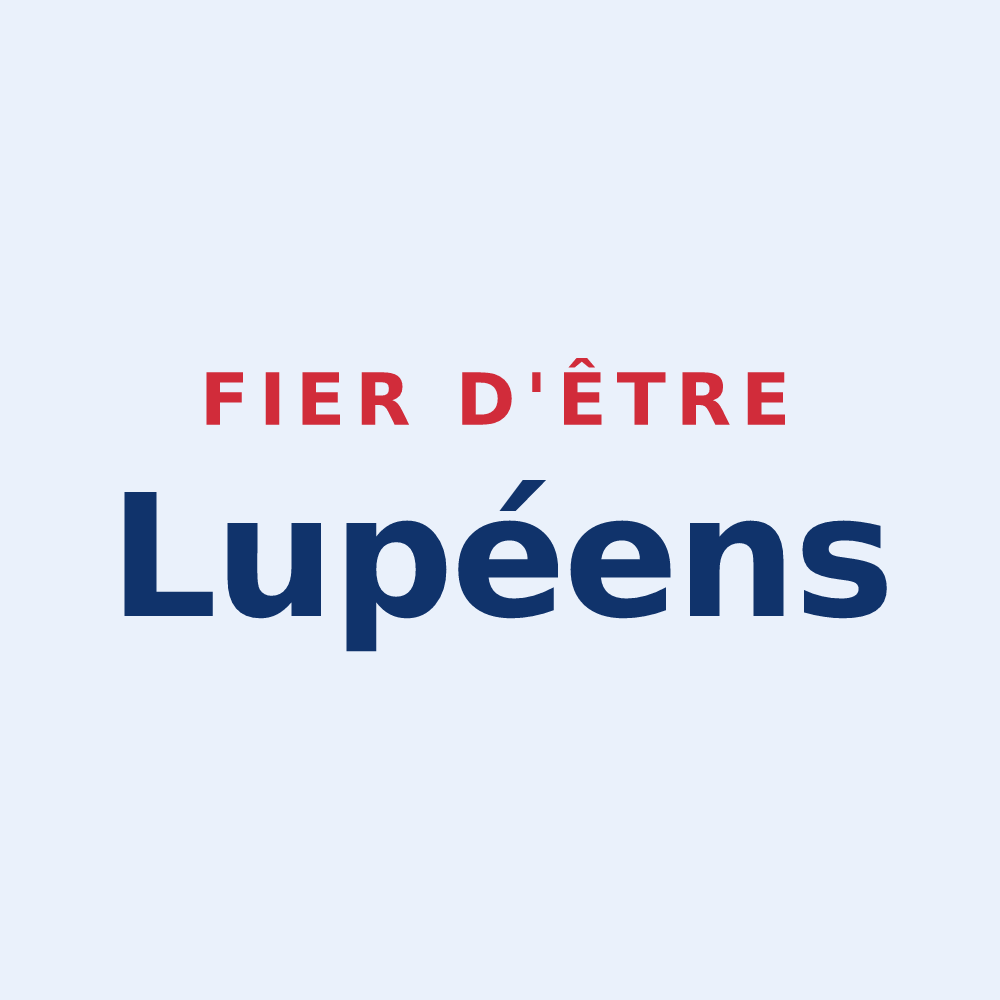Sticker « Fier d'être Lupéens » — design pour Saint-Loup