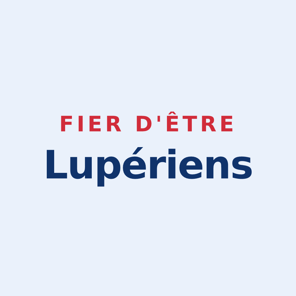 Sticker « Fier d'être Lupériens » — design pour Saint-Loup-des-Vignes