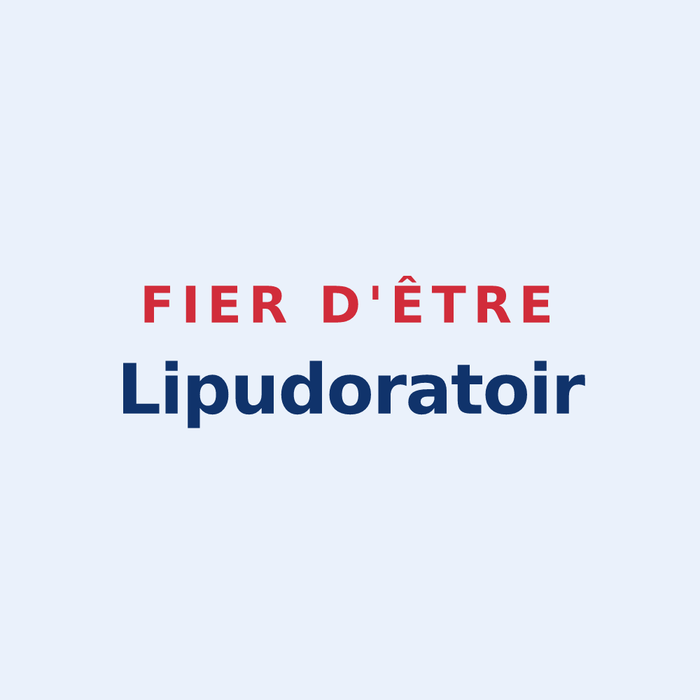 Sticker « Fier d'être Lipudoratoir » — design pour Saint-Loup-du-Dorat