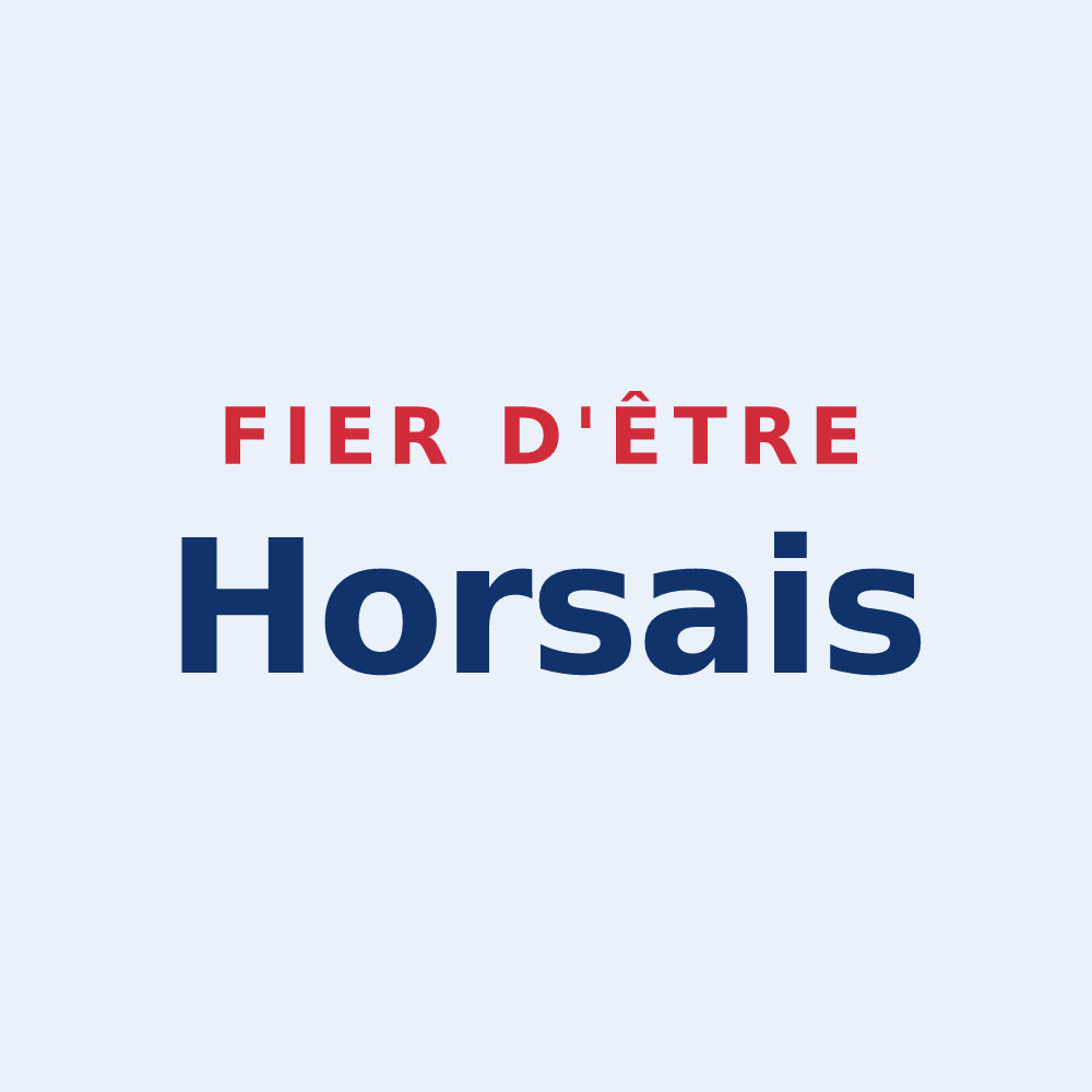Sticker « Fier d'être Horsais » — design pour Saint-Loup-Hors