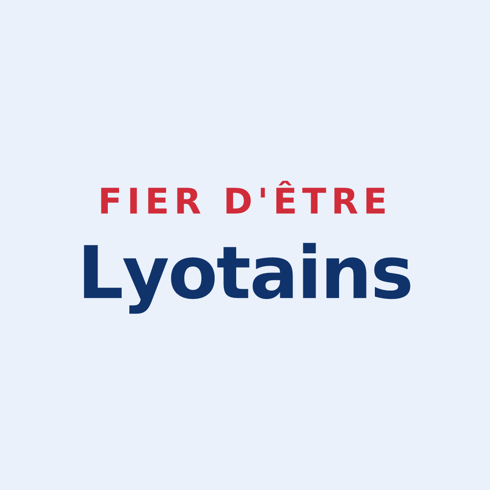 Sticker « Fier d'être Lyotains » — design pour Saint-Lyé