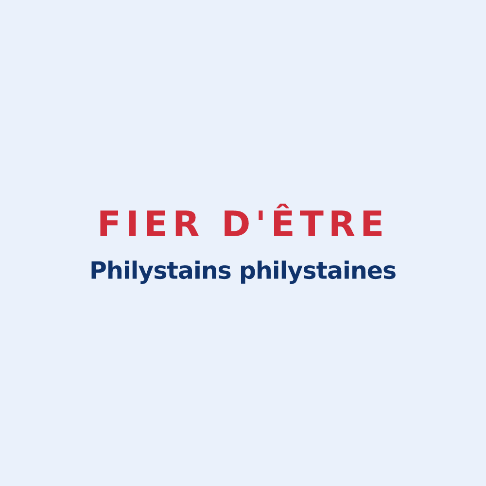 Sticker « Fier d'être Philystains philystaines » — design pour Saint-Malo-de-Phily
