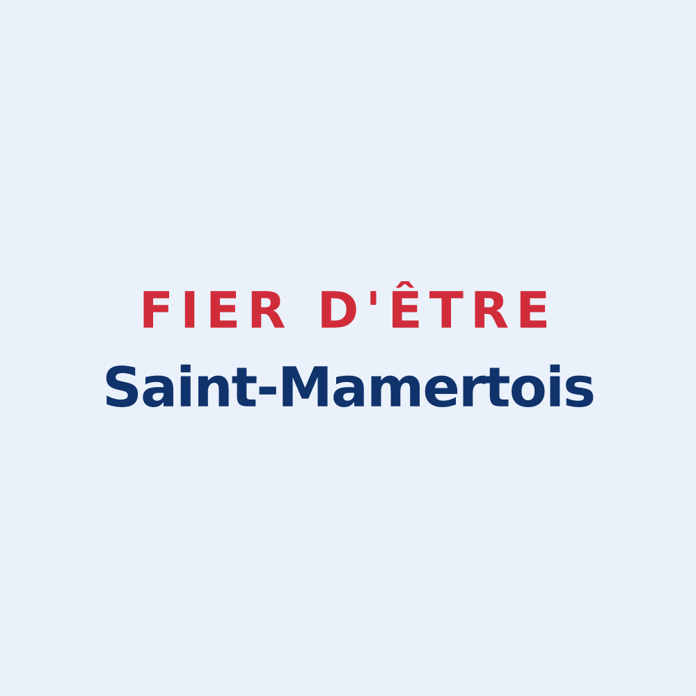 Sticker « Fier d'être Saint-Mamertois » — design pour Saint-Mamert-du-Gard