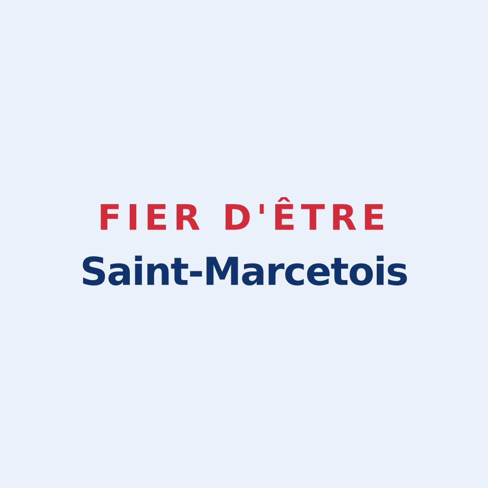 Sticker « Fier d'être Saint-Marcetois » — design pour Saint-Marcet