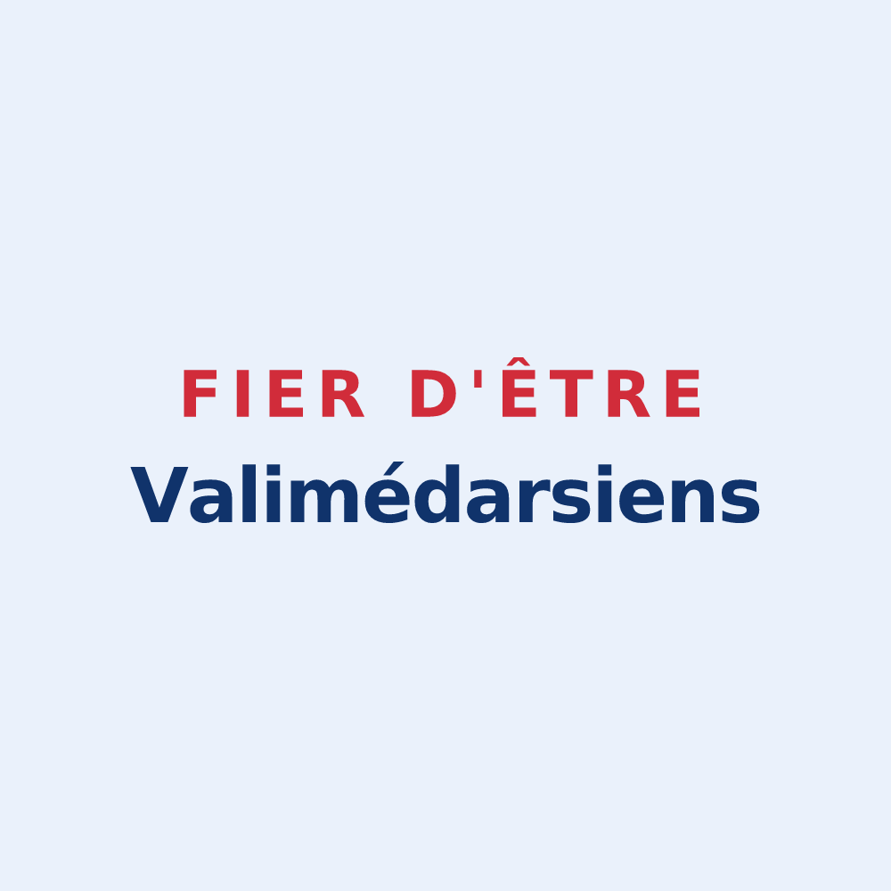 Sticker « Fier d'être Valimédarsiens » — design pour Saint-Mard-de-Vaux