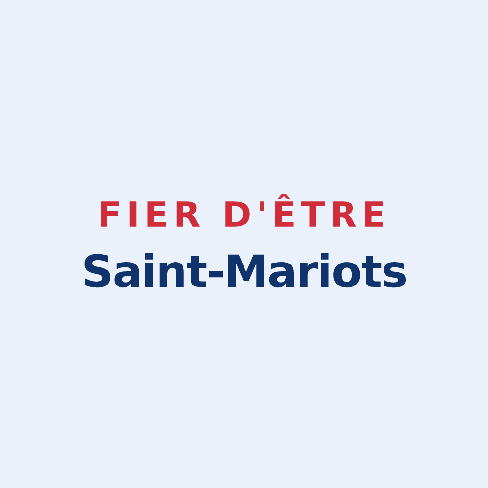 Sticker « Fier d'être Saint-Mariots » — design pour Saint-Mard-lès-Rouffy