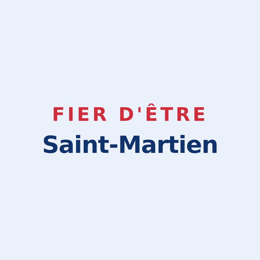 Sticker « Fier d'être Saint-Martien » — design pour Saint-Mars-d'Outillé
