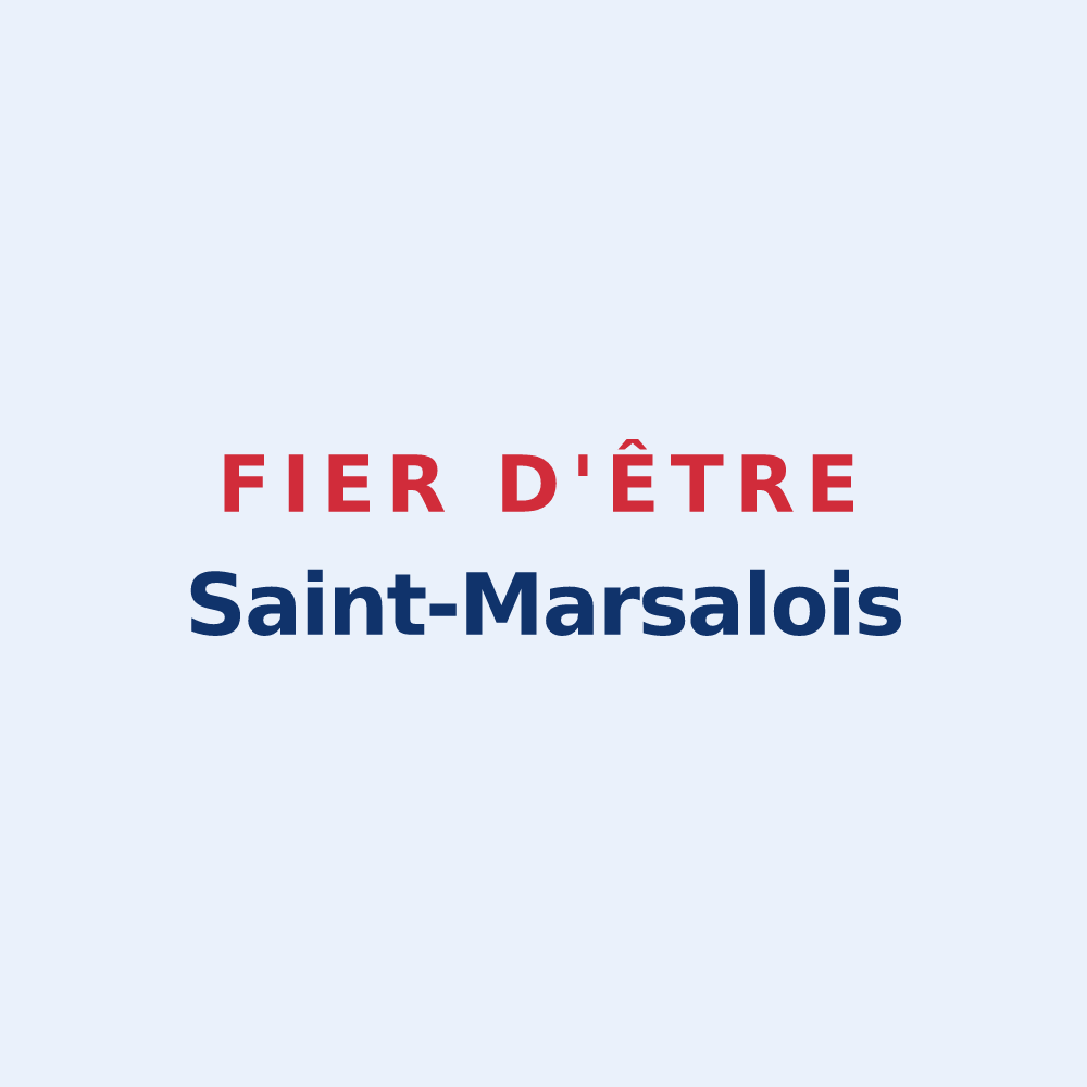 Sticker « Fier d'être Saint-Marsalois » — design pour Saint-Marsal