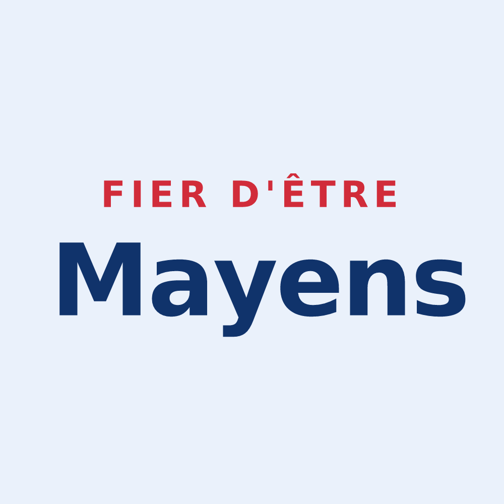 Sticker « Fier d'être Mayens » — design pour Saint-Martin-de-May