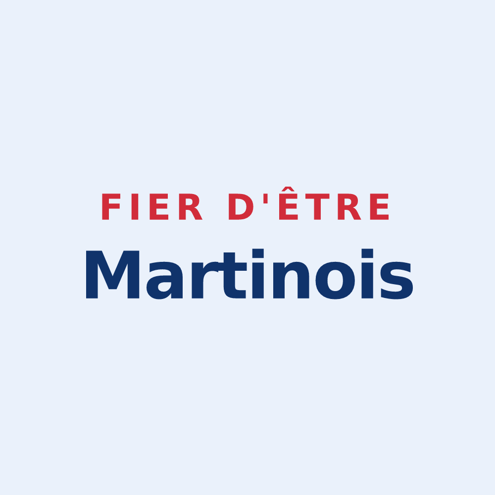 Sticker « Fier d'être Martinois » — design pour Saint-Martin-des-Champs
